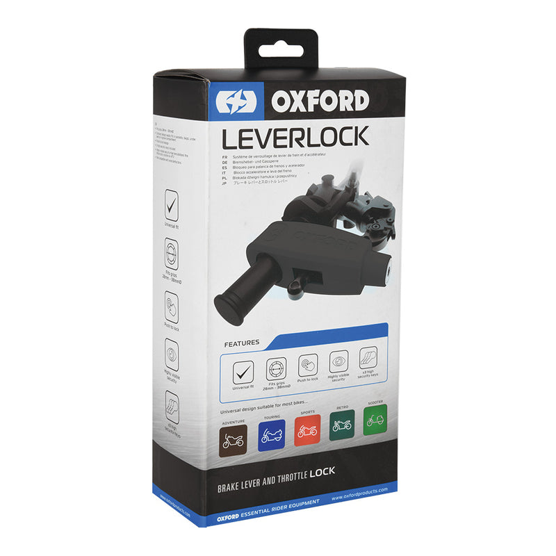 LEVER LOCK BLACK CANDADO MANETA