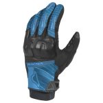 Guantes Text/Piel Attila Ngo/Azul Macna