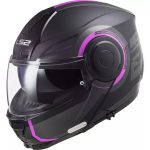 CASCO ABATIBLE LS2 SCOPE II ARCH TITANIUM MATE/ROS FF902 SIN PINLOCK