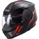 CASCO ABATIBLE LS2 SCOPE II SKID NGO/ROJ FF902 SIN PINLOCK