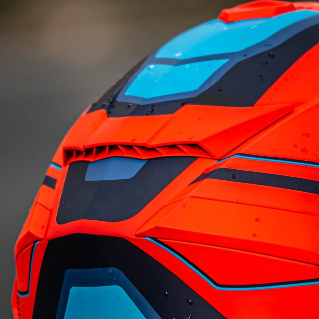 CASCO CERRADO LS2 STORM II FASTER AZL MATE/NJA FLUO FF800