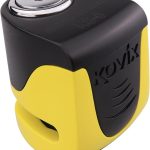 Candado de Disco con Alarma KOVIX KS6 (5.5mm Pin) Amarillo