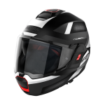 Casco N120-1 Subway n-com 21 Ngo/Bco/Rjo  Nolan