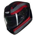 Casco N60-6 Ermetico 345 Ngo/Rjo/Gris Nolan