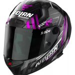 Casco X-804 RS Spectre 21 Ngo/Bco/Morado Nolan