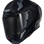 Casco X-804 RS Ultra Carbon Argento 332 Ngo/Plata Nolan