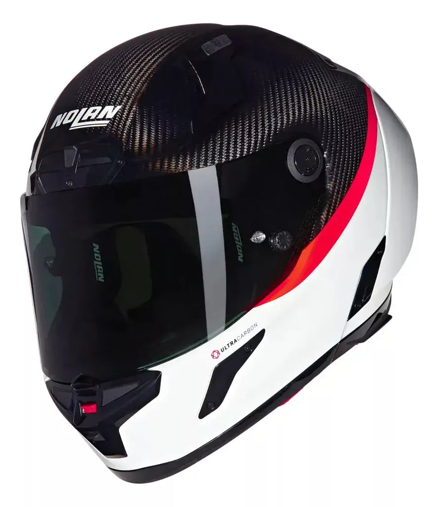Casco X-804 RS Ultra Carbon D.O.C. 346 Ngo Brill/Bco/Nar Nolan