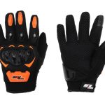 GUANTE P/MOTOCICLISTA IRON RACING SPEED NEON-NARANJA